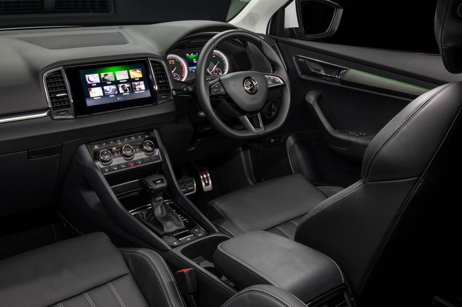 Интерьер Skoda Karoq 2018 года  (AU) (фото 5 из 24)